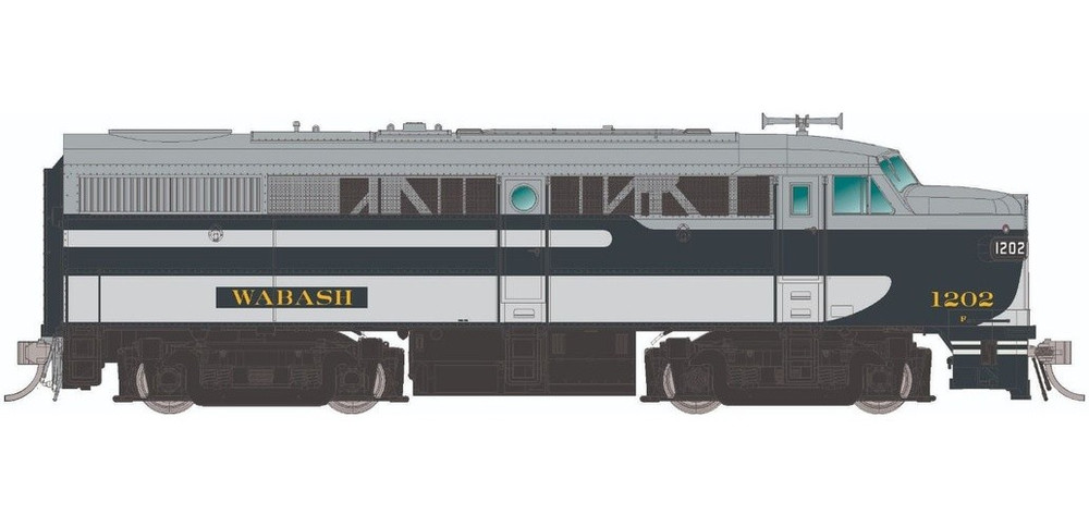 Rapido ~ HO Scale ~ Alco FA-1 ~ Wabash #1201 ~ DC/DCC/Sound ~ 037582