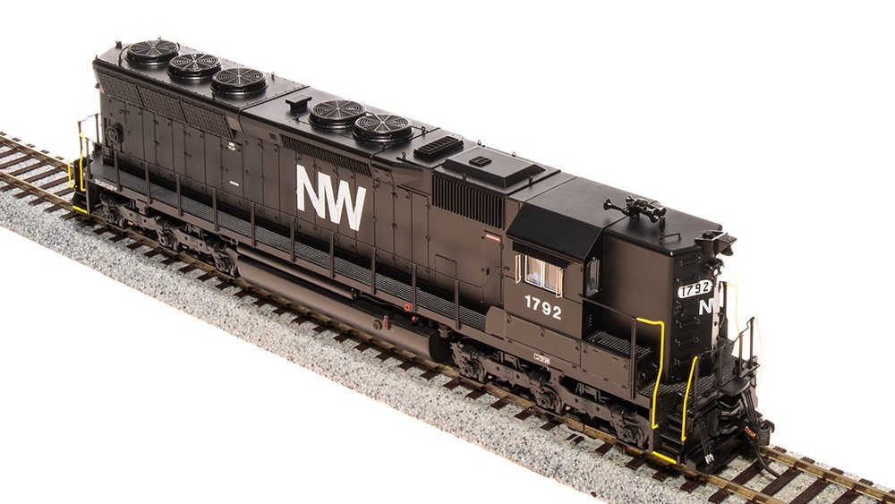 BROADWAY LIMITED 4288 HO EMD SD45 N&W #1803 Paragon4 Sound/DC/DCC (High Hood)