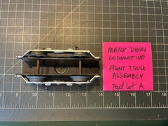Marx O Train 1095 99 2002 901 Diesel Locomotive Engine TRUCK ASSEMBLY PART LotA2