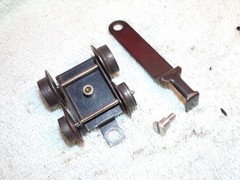 Lionel Original Vintage 2035 Steam Engine part rear trailing truck 1950