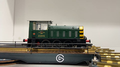 Heljan 2520 Class 05 Hunslet Diesel Shunter D2592 BR Green Wasp Stripe DCC Ready