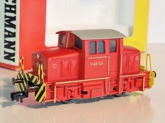 Fleischmann 4203 Shunter Loco. New Old Stock. Mint Cond. Boxed. HO. 2 rail DC