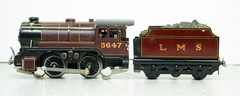 Trix Twin Railways (TTR) 2/520 HO/00 LMS 0-4-0 AC Loco and Tender, C-7 Condition