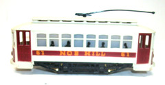 Mantua Tyco HO Scale Nob Hill Trolley Excellent Untested.