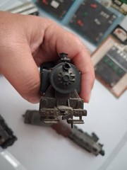 model train items. Unknown condition 3 engines and multiple cars