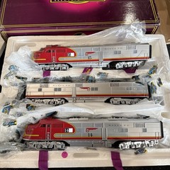 MTH 20-2547-1 Santa Fe E-6 ABA Diesel Engine Set w/PS 2.0 #14/15/15A READ DESCRP