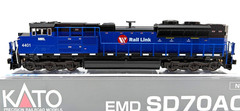 N KATO 176-8531 EMD SD70ACE MONTANA RAIL LINK MRL # 4401
