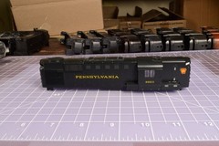 HO SHELL RS series top half only, , insert at cab, nose/front light chan YRD