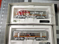 Broadway Limited BLI 402 HO Santa Fe SF EMD F7A/B Locomotive Set DCC/Sound