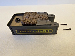 HO Scale Pocher / Rivarossi Western & Atlantic Genoa 4-4-0 Tender Car Shell #3