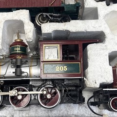 Bachmann G Gauge North Star Express #205 Locomotive 4-6-0, Train Set!