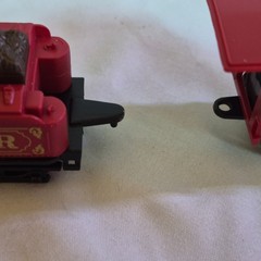 Vintage Jupiter No. 60 Steam Locomotive & Coal Tender Train Set 651-653