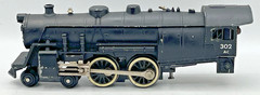 Gilbert American Flyer S Gauge Diecast #300AC Atlantic Loco -Strong Smoke/Runner