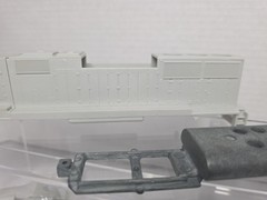 Rail Power Products HO Scale GP-60B Undecorated Slug Diesel Locomotive No Box