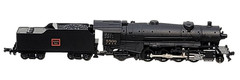 N Kato 126-0105 2-8-2 Heavy Mikado CBQ #5506 (Tested)