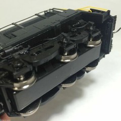 Korea Brass HO 1/87 Scale GE U25C U252020 PRR #6516 DC only Detailed Model Train