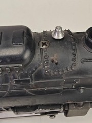 Lionel 2016 O27 Steam Locomotive & Tender Tested Light Horn Runs READ