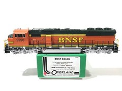 Overland OMI BNSF SD60M Burlington Northern Santa Fe #9290 HO Brass #087010104.2