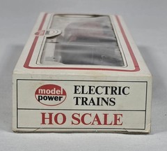 Model Power HO Scale 0-4-0 Steam Switcher AT&SF Santa Fe #6634 w/ Box