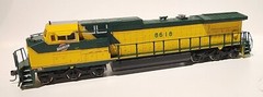 Bachmann Spectrum HO GE DASH 8-40CW DIESEL Chicago & North Western #8618