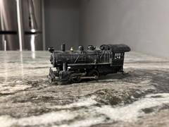 Ho scale steam locomotive 0-4-0 diecast metal tyco mantua NO TENDER