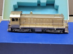 Vintage Alco Models: – Brass Alco 1000 HP Switcher S-2 Cat. No. D-129 w/ Box