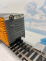 HO AHM MEHANO TYCO ~ UNION PACIFIC 4 CAR LOT ~ CATTLE AUTOMATED RAILWAY CABOOSE