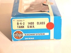 Airfix 54152-7 GWR Tank Loco. New Old Stock. Mint Cond.2 Rail DC Boxed. OO Scale