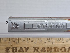 Con Cor N Scale Custom Santa Fe E8 Dummy Diesel Locomtive Lighted Knuckles ATSF