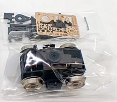 HO/On30 Aru-Model C4041 HO-18.5T Bogie Truck Kit Wheel 18.5 mm/8.5 mm H0/0e