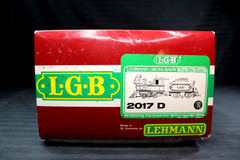 LGB #2017D Green 0-4-0 #6 LOCO with Power Tender & Original Box MINTY 1987