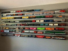TRAIN SHELVES | TWO PACK | 48 Inch x 3 Inch | O Scale Model Railroad Hobbies