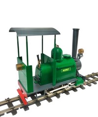 0n18 Scale 0-4-0 Freelance Steam Locomotive RTR Brass Model PH On18 9 mm Gauge