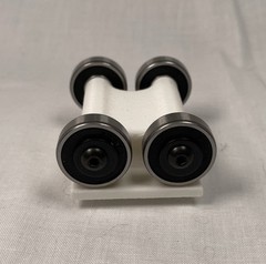 G Scale 3D printed Test Stand Battery Powered Trains Only – WHITE