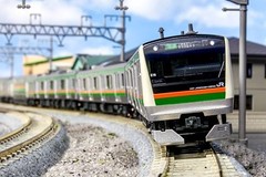 KATO N gauge E233 series 3000 series Tokaido Line Ueno Tokyo Line 4 cars 10-1268