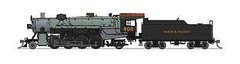 Broadway Limited 3994 N Scale T&P Light Mikado #805