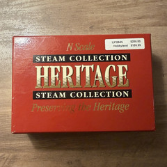 Heritage N scale steam collection 7469 NKP # 717 2-8-4 Berkshire steam loco