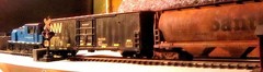 Baltimore and Ohio HO Scale Blue Switcher Locomotive NW297301