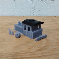 HOn30 STEAM LOCO kit #3 for the N scale Bachmann 0-6-0/2-6-2. 3D Print NEW