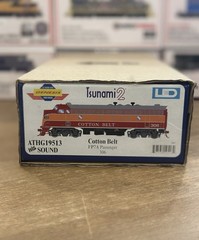 Athearn Genesis HO FP7A Cotton Belt #306 DCC Sound LED NEW