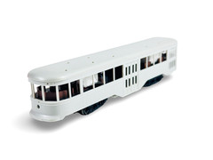 #84601 Bachmann Spectrum HO 1/87 Peter Witt Street Car UNDECORATED w/DCC