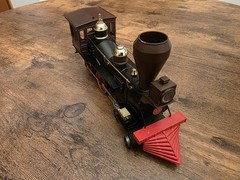 MTH RailKing 30-1135-1 Texas W. & A.R.R. 4-4-0 Steam Engine W/PS