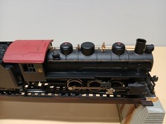 Bachmann HO 0-6-0 Steam Locomotive B&O With Tender, Brass & Paint With Crew