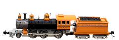 N Athearn 11901 D&RGW 2-6-0 Old Timer Bumble Bee & Tender #592 (Tested) #1