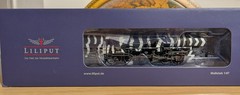 LILIPUT WW2 ZEBRA GERMAN DRG BR-52 DB STEAM LOCOMOTIVE DC L131524 ROCO HO SBB