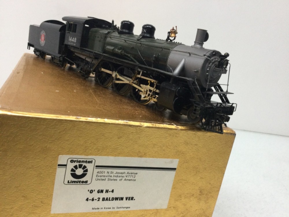 Oriental Limited Brass 2 Rail O Scale Great Northern H4 4-6-2 Steam Locomotive