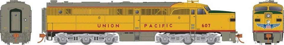 Rapido ~ HO Scale ~ PA-1 ~ Standard DC ~ Union Pacific #604 ~ 23065