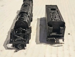 Con-Cor Rivarossi N Scale T6b 2-8-8-2 MALLET Undecorated