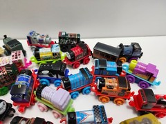 THOMAS THE TRAIN TANK ENGINE & FRIENDS 2″ MINI TRAIN LOT 105 MATTEL GULLANE RARE