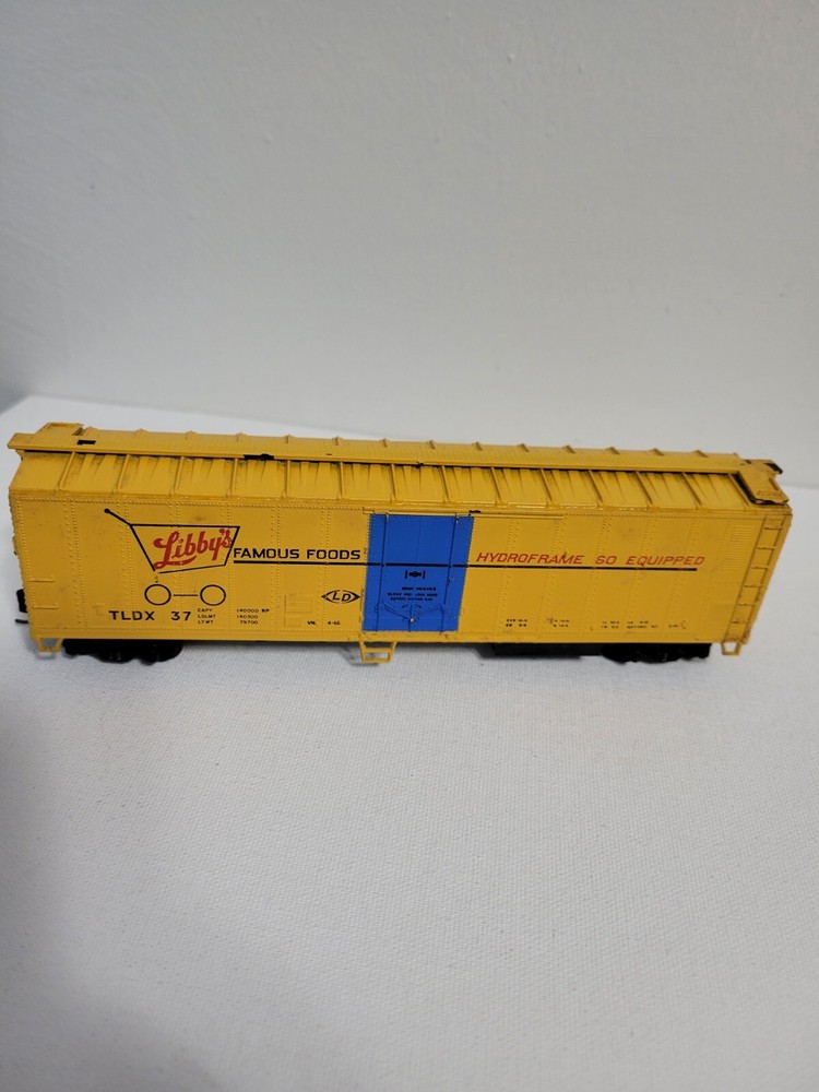 Vintage HO Scale LIBBY 50′ Box Car TLDX 37 Estate Train freight